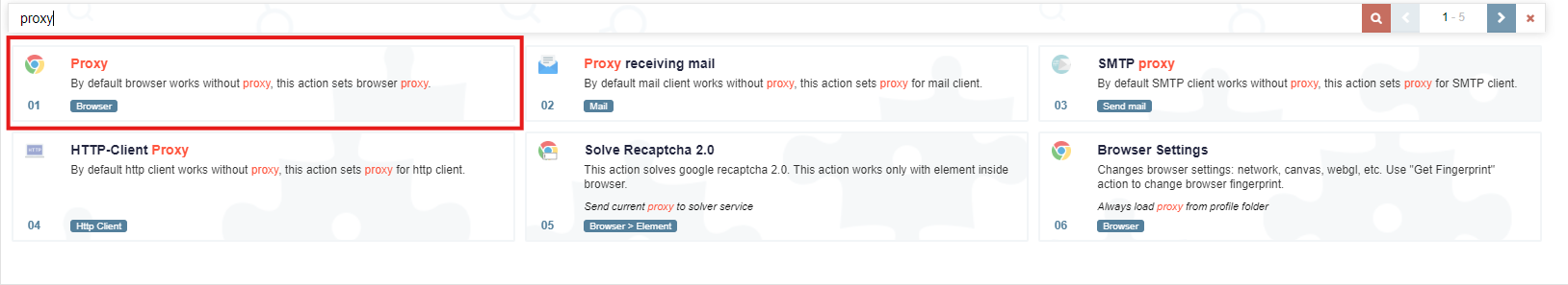 How to apply proxy in Browser Automation Studio