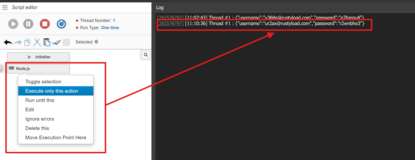 How to use NodeJS in Browser Automation Studio